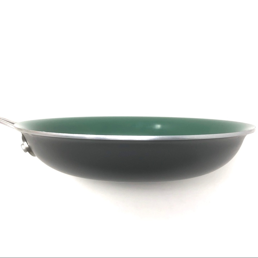 OrGREENiC 10” Ceramic Green Non Stick Fry Pan - Picture 4 of 8
